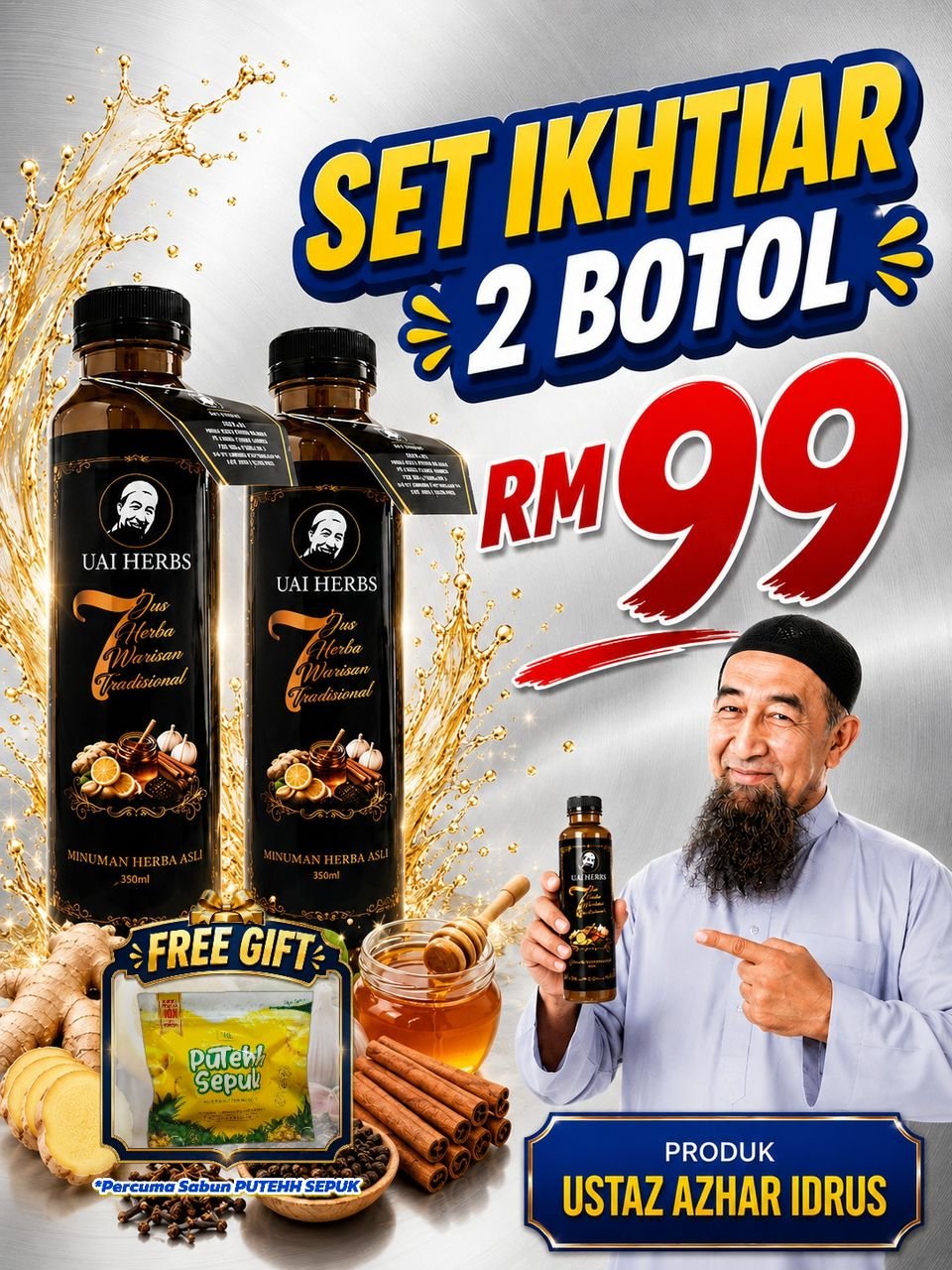 Pakej 2 Botol